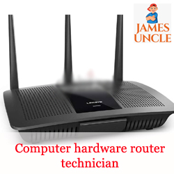 Computer hardware router technician Mr. Abhijit Das in Dhalua